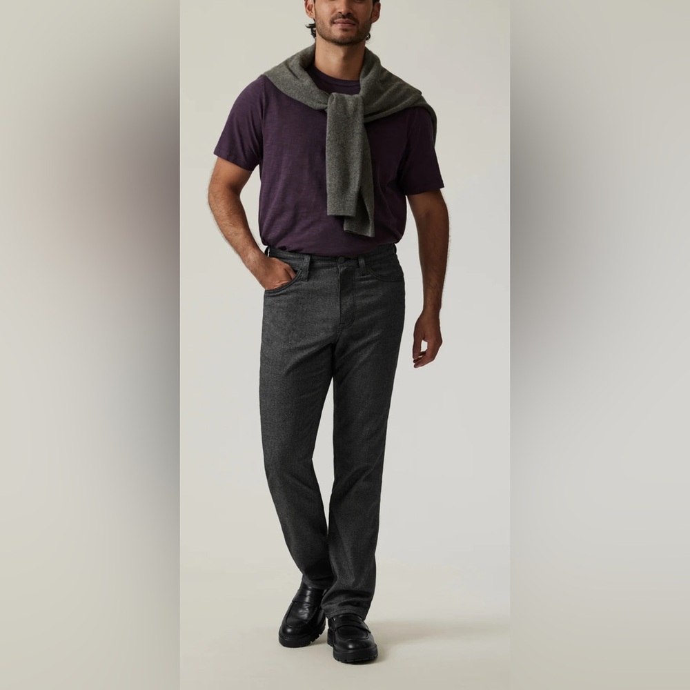 34 Heritage Charisma Comfort Rise Classic  Pants Grey Elite Sz 34x32 inseam 31”